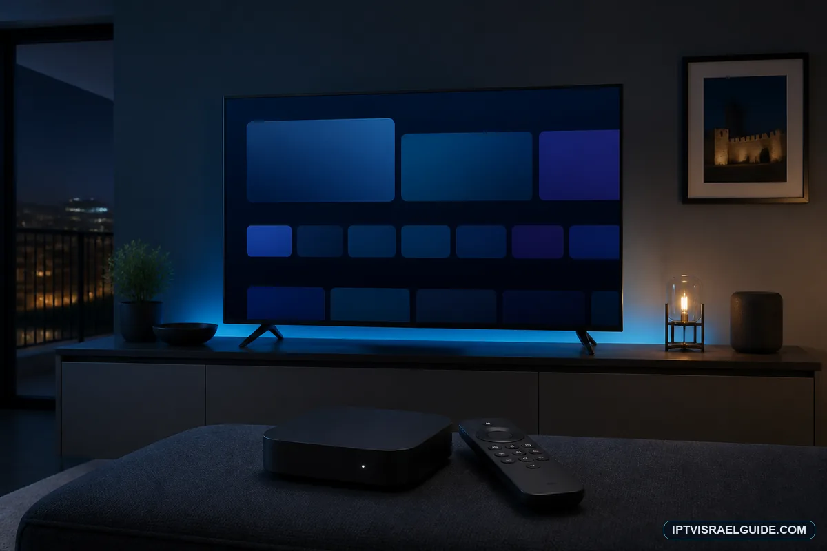 התקנת IPTV מקצועית עבור Android TV,‏ Google TV וממירי Android בישראל — iptvisraelguide.com