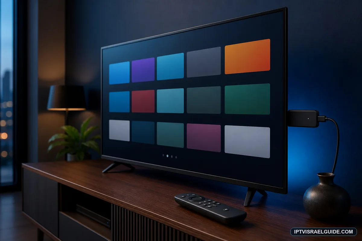 התקנת IPTV מקצועית עבור Amazon Fire TV Stick ו-Fire TV Cube בישראל — iptvisraelguide.com