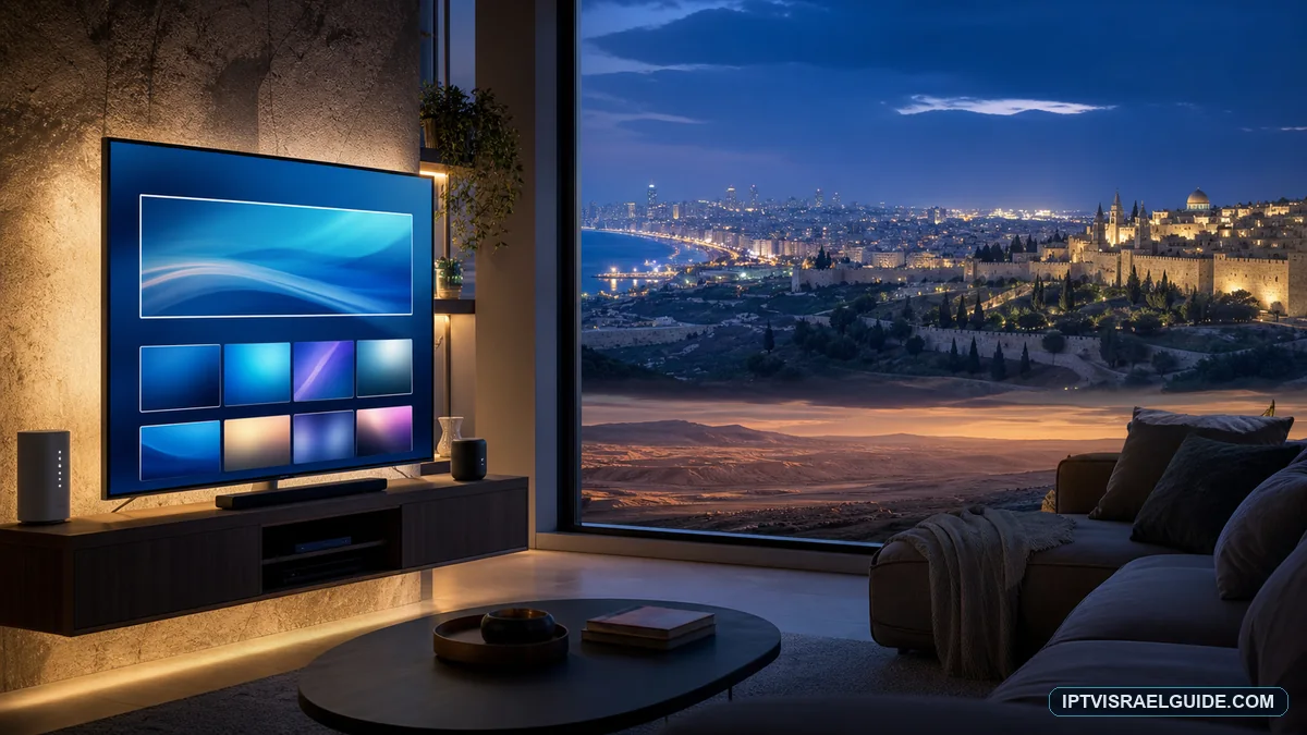 IPTV בישראל לפי מחוז ועיר: מדריך מקומי מלא לתשתית, רשת ומכשירים