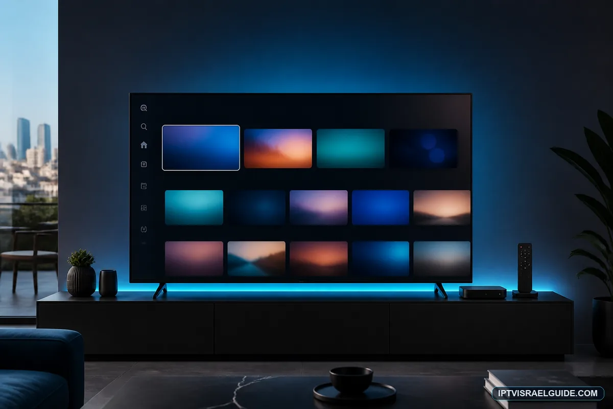 התקנת IPTV מקצועית עבור טלוויזיות Samsung,‏ LG וטלוויזיות חכמות נוספות בישראל — iptvisraelguide.com